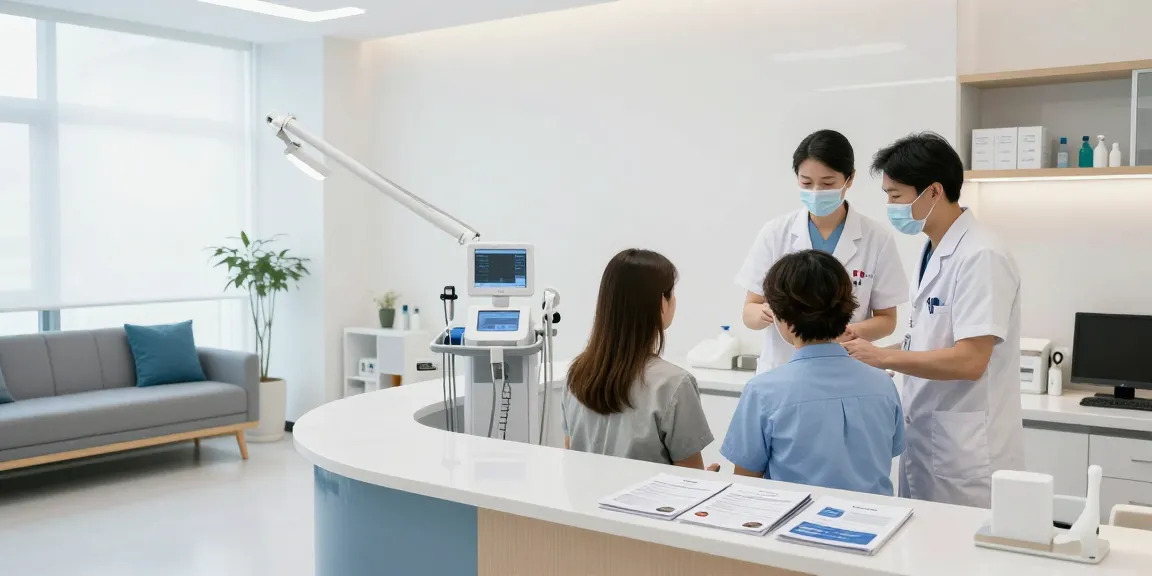 Hair transplant Istanbul cost explained in a modern healthcare clinic showcasing professional patient care and medical services.