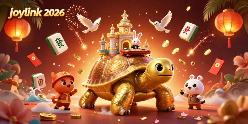 Experience excitement with joylink 2026 as cartoon characters bring the casino atmosphere to life.