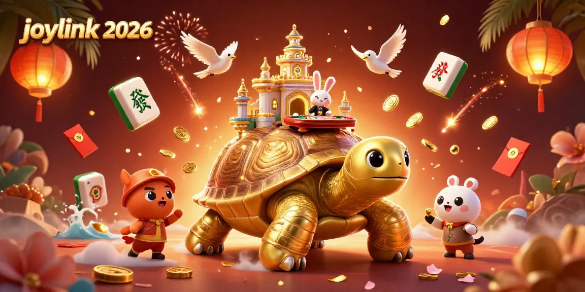 Experience excitement with joylink 2026 as cartoon characters bring the casino atmosphere to life.
